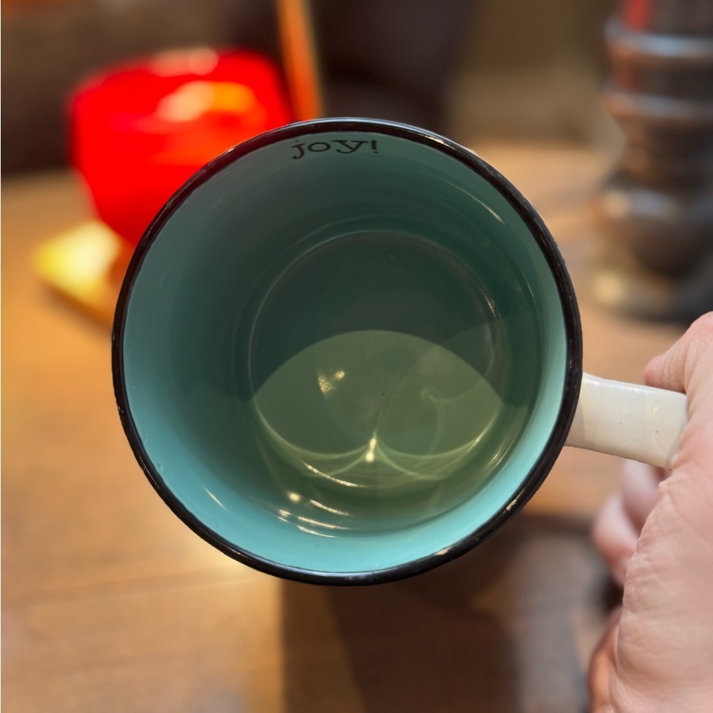 Festive Holiday Mug with Stocking Design - Picture 3 of 4
